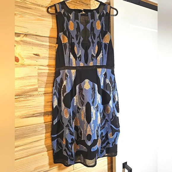 Reiss | Dresses | Reiss Fitted Blue Black And Gold Semiformal Dress Size 8 | Poshmark Reiss | Dresses | Reiss Fitted Blue Black And Gold Semiformal Dress Size 8 | Poshmark